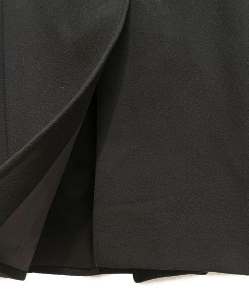 Saint Laurent Paris（サンローランパリ）Saint Laurent Paris (サンローランパリ) ウール ダブルコート ブラック サイズ:52の古着・服飾アイテム