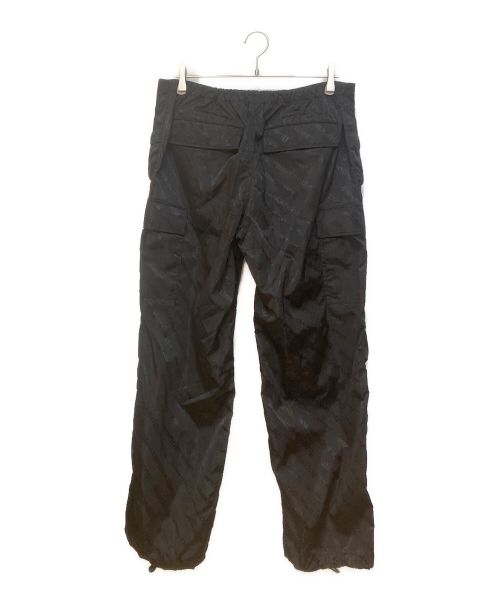 ALEXANDER WANG（アレキサンダー・ワン）ALEXANDER WANG (アレキサンダーワン) ドローストリングカーゴパンツ ブラック サイズ:Sの古着・服飾アイテム