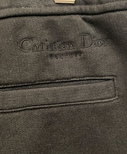 Christian Dior（クリスチャン ディオール）Christian Dior (クリスチャン ディオール) 22AW ウォッシュ加工スウェットパンツ ブラック サイズ:Mの古着・服飾アイテム