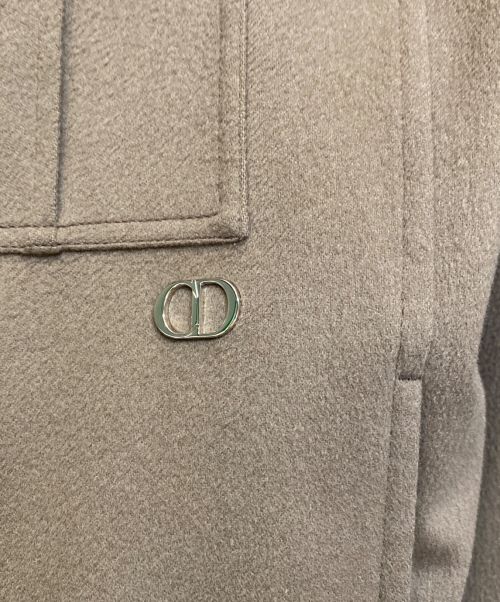 Christian Dior（クリスチャン ディオール）Christian Dior (クリスチャン ディオール) 23AW ビーバーファージャケット ブラウン サイズ:50の古着・服飾アイテム