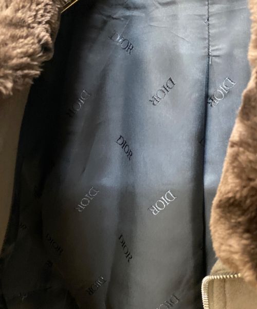 Christian Dior（クリスチャン ディオール）Christian Dior (クリスチャン ディオール) 23AW ビーバーファージャケット ブラウン サイズ:50の古着・服飾アイテム