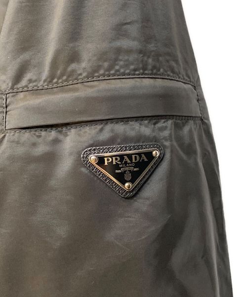PRADA（プラダ）PRADA (プラダ) ナイロンパーカー ブラック サイズ:52の古着・服飾アイテム