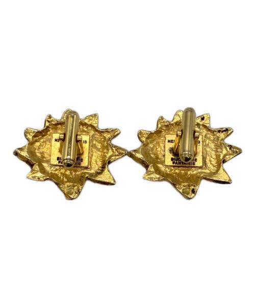 HERMES（エルメス）HERMES (エルメス) 太陽モチーフカフス ゴールドの古着・服飾アイテム