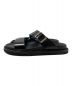 Dior (ディオール) アクア ストラップ レザーサンダル ブラック サイズ:42：59800円