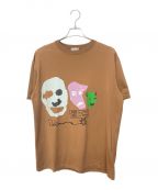 Christian Dior×cactus jackクリスチャン ディオール×カクタス・ジャック）の古着「×CACTUS JACK 22AW プリントTシャツ」｜ブラウン