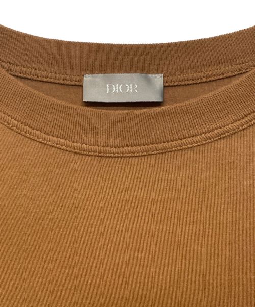 Christian Dior（クリスチャン ディオール）Christian Dior (クリスチャン ディオール) cactus jack (カクタス・ジャック) ×CACTUS JACK 22AW プリントTシャツ ブラウン サイズ:Mの古着・服飾アイテム