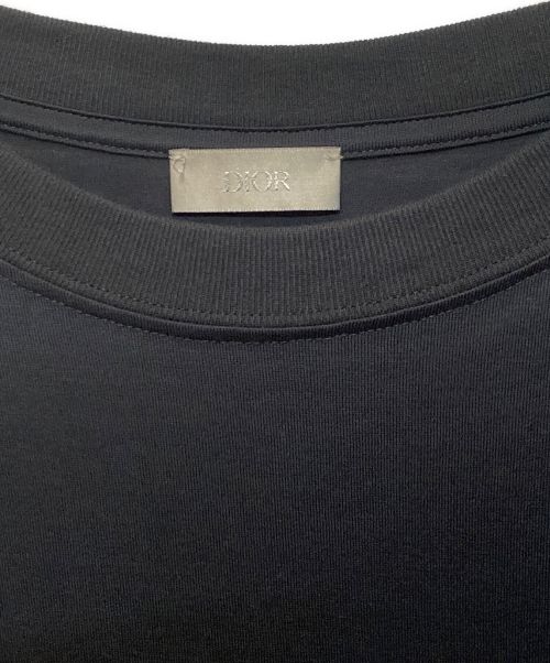 Christian Dior（クリスチャン ディオール）Christian Dior (クリスチャン ディオール) 23AW SHORT-SLEEVED ROUND NECK T-SHIRTS(ショートスリーブラウンドネックTシャツ) ネイビー サイズ:Lの古着・服飾アイテム