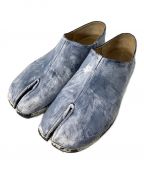 Maison Margielaメゾンマルジェラ）の古着「SLIP ON TABI SHOES」｜スカイブルー