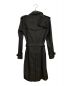 Saint Laurent Paris (サンローランパリ) 裏地チェックトレンチコート/13SS/エディ期/Archive ブラック サイズ:44：89800円