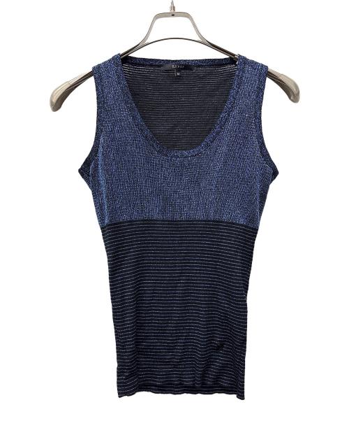 GUCCI（グッチ）GUCCI (グッチ) ノースリーブニット パープル サイズ:M　　　　　　　　の古着・服飾アイテム