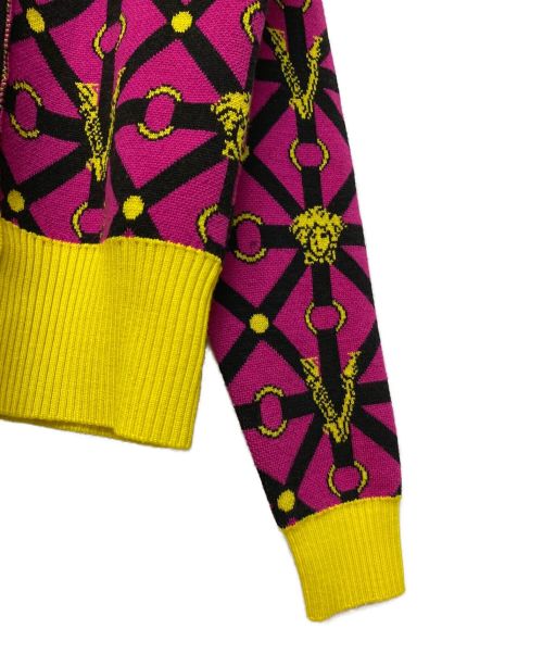 VERSACE（ヴェルサーチ）VERSACE (ヴェルサーチェ) Jumper Sweater Patchwork マルチカラー サイズ:36 未使用品の古着・服飾アイテム
