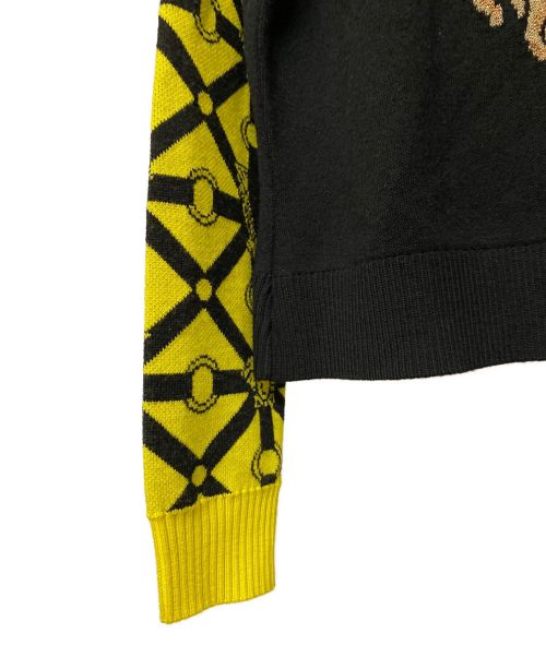 VERSACE（ヴェルサーチ）VERSACE (ヴェルサーチェ) Jumper Sweater Patchwork マルチカラー サイズ:36 未使用品の古着・服飾アイテム