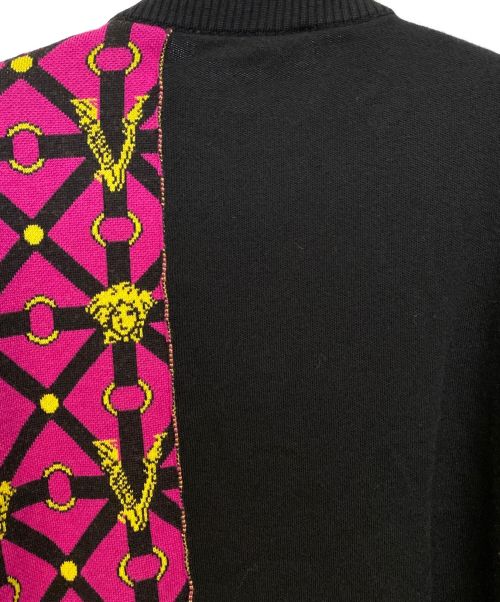 VERSACE（ヴェルサーチ）VERSACE (ヴェルサーチェ) Jumper Sweater Patchwork マルチカラー サイズ:36 未使用品の古着・服飾アイテム