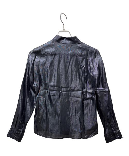 GUCCI（グッチ）GUCCI (グッチ) コーティングシャツ ブラック サイズ:36の古着・服飾アイテム