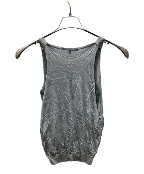 GUCCI（グッチ）GUCCI (グッチ) ノースリーブニット グレー サイズ:XSの古着・服飾アイテム