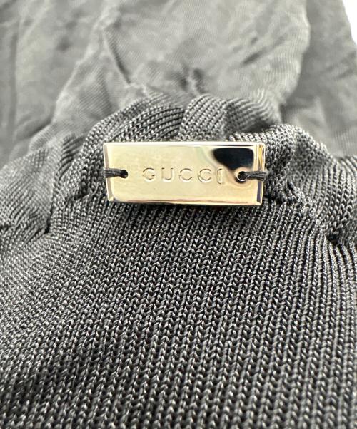 GUCCI（グッチ）GUCCI (グッチ) ノースリーブニット ブラック サイズ:XSの古着・服飾アイテム