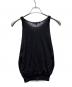GUCCI (グッチ) ノースリーブニット ブラック サイズ:XS：3500円