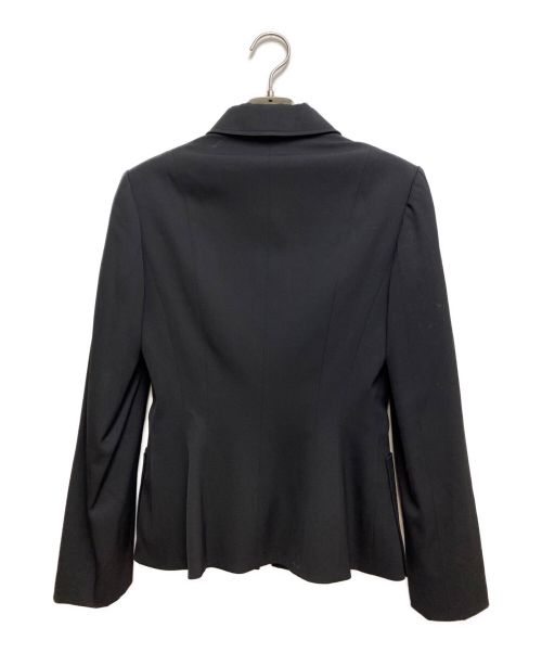 Christian Dior（クリスチャン ディオール）Christian Dior (クリスチャン ディオール) ウールジャケット ブラック サイズ:34の古着・服飾アイテム