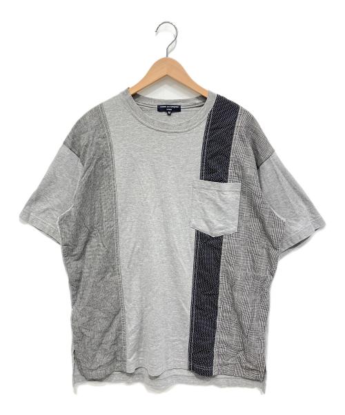 COMME des GARCONS HOMME（コムデギャルソン オム）COMME des GARCONS HOMME (コムデギャルソン オム) 切替Ｔシャツ グレー サイズ:Mの古着・服飾アイテム