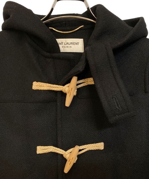 Saint Laurent Paris（サンローランパリ）Saint Laurent Paris (サンローランパリ) ダッフルコート ブラック サイズ:36の古着・服飾アイテム