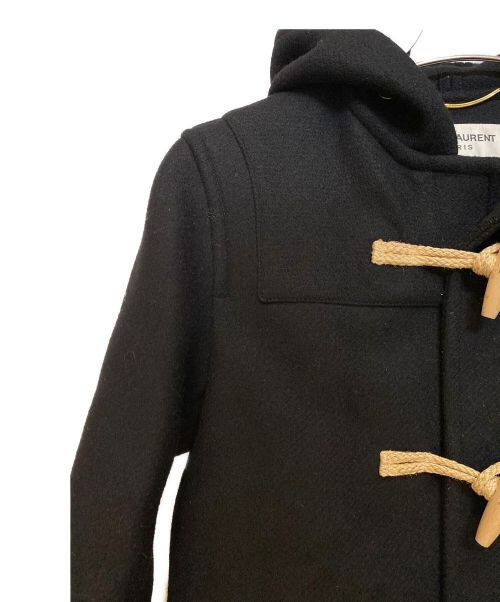 Saint Laurent Paris（サンローランパリ）Saint Laurent Paris (サンローランパリ) ダッフルコート ブラック サイズ:36の古着・服飾アイテム