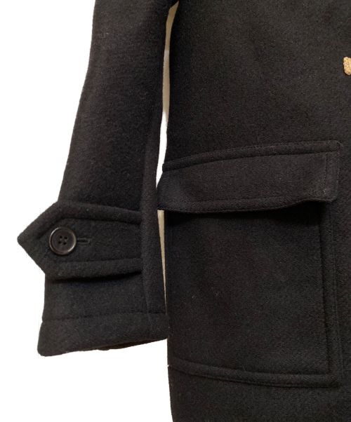 Saint Laurent Paris（サンローランパリ）Saint Laurent Paris (サンローランパリ) ダッフルコート ブラック サイズ:36の古着・服飾アイテム