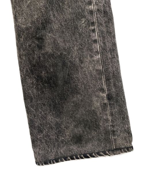 CELINE（セリーヌ）CELINE (セリーヌ) アシッドグレーカートジーンズ ブラック サイズ:29の古着・服飾アイテム