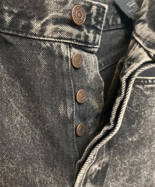 CELINE（セリーヌ）CELINE (セリーヌ) アシッドグレーカートジーンズ ブラック サイズ:29の古着・服飾アイテム