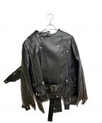 JUNYA WATANABEジュンヤワタナベ）の古着「22AW 再構築ライダースジャケット」｜ブラック