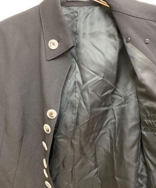 Yohji Yamamoto pour homme（ヨウジヤマモト プールオム）Yohji Yamamoto pour homme (ヨウジヤマモト プールオム) 白釦ジャケット ブラック サイズ:2の古着・服飾アイテム