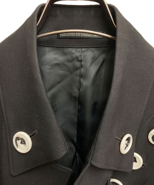 Yohji Yamamoto pour homme（ヨウジヤマモト プールオム）Yohji Yamamoto pour homme (ヨウジヤマモト プールオム) 白釦ジャケット ブラック サイズ:2の古着・服飾アイテム