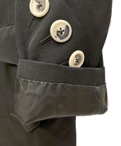 Yohji Yamamoto pour homme（ヨウジヤマモト プールオム）Yohji Yamamoto pour homme (ヨウジヤマモト プールオム) 白釦ジャケット ブラック サイズ:2の古着・服飾アイテム