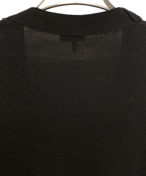 LOEWE（ロエベ）LOEWE (ロエベ) アナグラム刺繍カーディガン ブラック サイズ:Sの古着・服飾アイテム