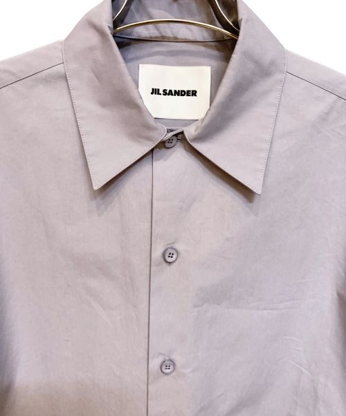 JIL SANDER（ジルサンダー）JIL SANDER (ジルサンダー) 23AW POINTED COLLOR SHIRT POWDER BLUE（ポインテッドカラーシャツパウダーブルー） ライトブルー サイズ:41の古着・服飾アイテム