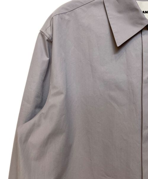 JIL SANDER（ジルサンダー）JIL SANDER (ジルサンダー) 23AW POINTED COLLOR SHIRT POWDER BLUE（ポインテッドカラーシャツパウダーブルー） ライトブルー サイズ:41の古着・服飾アイテム