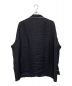 PRADA (プラダ) 22AW パイピングリネンパジャマシャツ ネイビー サイズ:M：74800円
