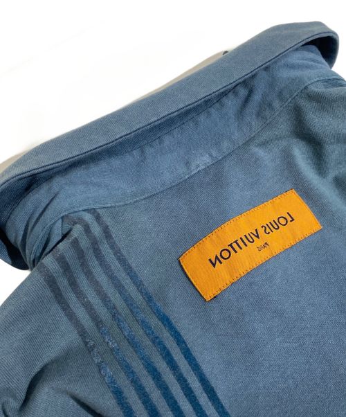 LOUIS VUITTON（ルイ ヴィトン）LOUIS VUITTON (ルイ ヴィトン) 22SS カラコラムフロックプリント半袖シャツ ブルー サイズ:Mの古着・服飾アイテム