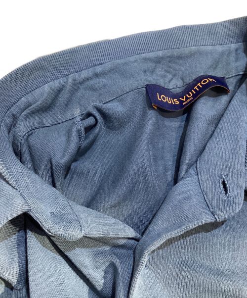 LOUIS VUITTON（ルイ ヴィトン）LOUIS VUITTON (ルイ ヴィトン) 22SS カラコラムフロックプリント半袖シャツ ブルー サイズ:Mの古着・服飾アイテム
