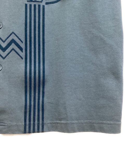 LOUIS VUITTON（ルイ ヴィトン）LOUIS VUITTON (ルイ ヴィトン) 22SS カラコラムフロックプリント半袖シャツ ブルー サイズ:Mの古着・服飾アイテム