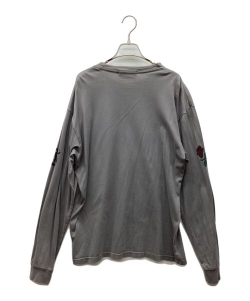 UNDERCOVER（アンダーカバー）UNDERCOVER (アンダーカバー) ロングスリーブカットソー グレー サイズ:XLの古着・服飾アイテム