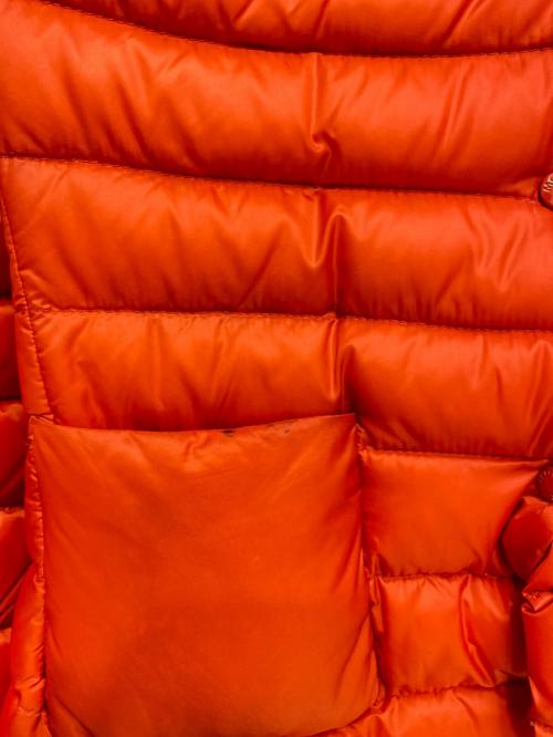 MONCLER（モンクレール）MONCLER (モンクレール) LISETTE オレンジの古着・服飾アイテム