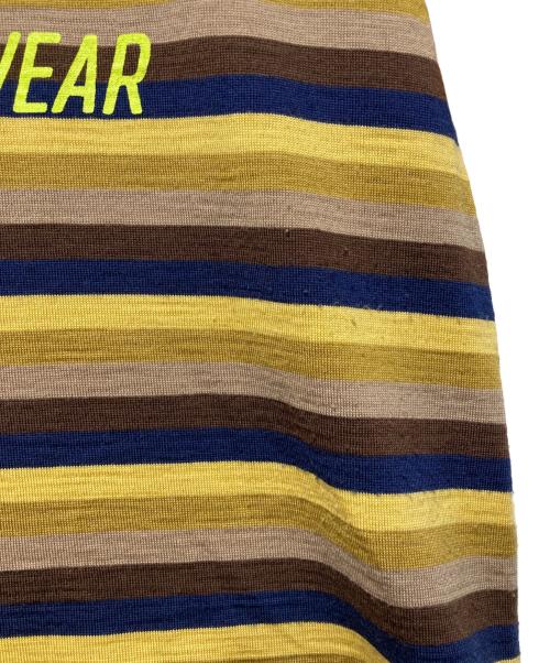 COMME des GARCONS JUNYA WATANABE MAN（コム デ ギャルソン ジュンヤ ワタナベ マン）COMME des GARCONS JUNYA WATANABE MAN (コム デ ギャルソン ジュンヤ ワタナベ マン) NIKE (ナイキ) ダメージロゴＴシャツ ブラウン サイズ:Sの古着・服飾アイテム