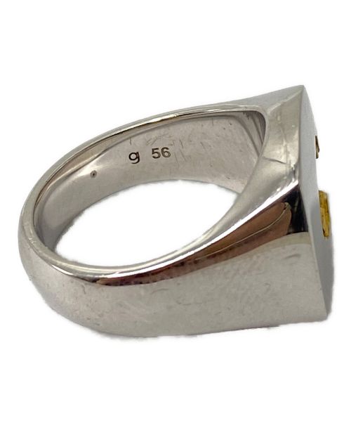 TOM WOOD（トムウッド）TOM WOOD (トムウッド) Mined Ring Large Black Diamond サイズ:Lの古着・服飾アイテム