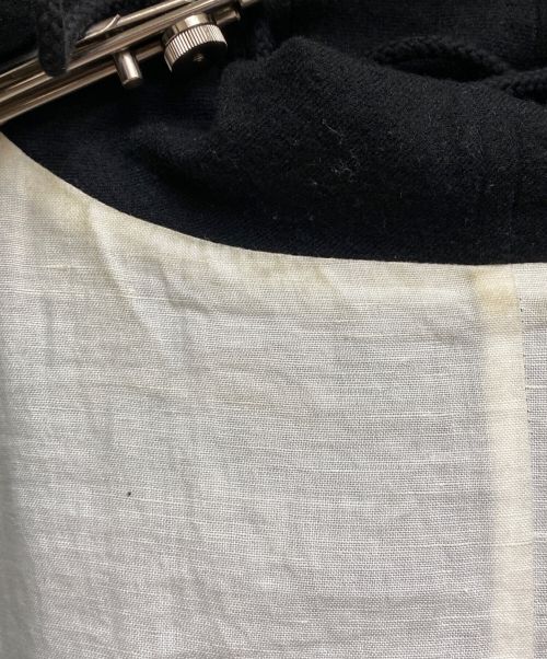 Y's（ワイズ）Y's (ワイズ) LINEN WOOL REVERSIBLE COAT ブラック サイズ:2の古着・服飾アイテム