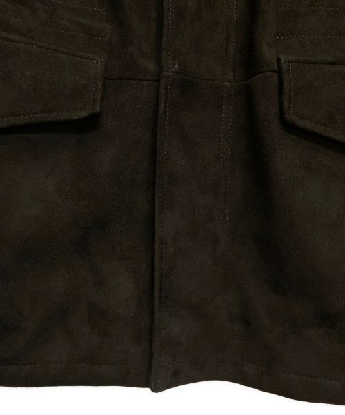 1piu1uguale3（ウノピュウノウグァーレトレ）1piu1uguale3 (ウノ ピゥ ウノ ウグァーレ トレ) M-65 FIELD JACKET ブラック サイズ:3の古着・服飾アイテム