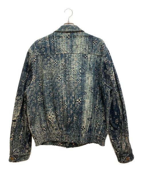 LOUIS VUITTON（ルイ ヴィトン）LOUIS VUITTON (ルイ ヴィトン) 23SS モノグラムテーラードデニムジャケット ネイビー サイズ:54の古着・服飾アイテム