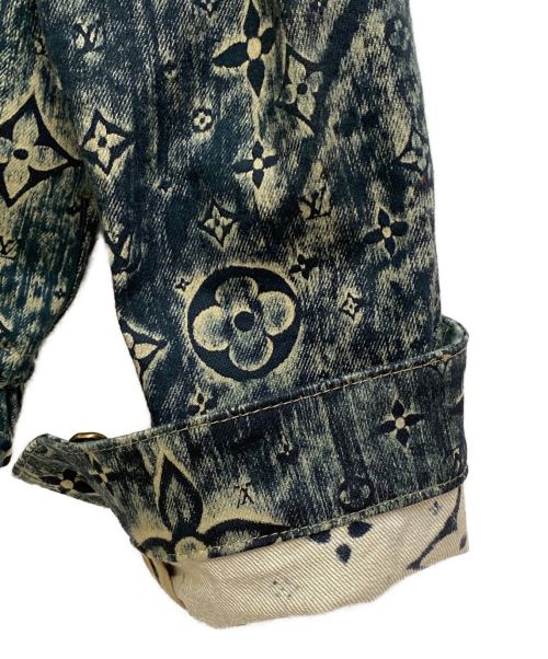 LOUIS VUITTON（ルイ ヴィトン）LOUIS VUITTON (ルイ ヴィトン) 23SS モノグラムテーラードデニムジャケット ネイビー サイズ:54の古着・服飾アイテム