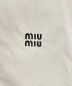 中古・古着 MIU MIU (ミュウミュウ) コットンポプリンブラウス ホワイト サイズ:41：65000円
