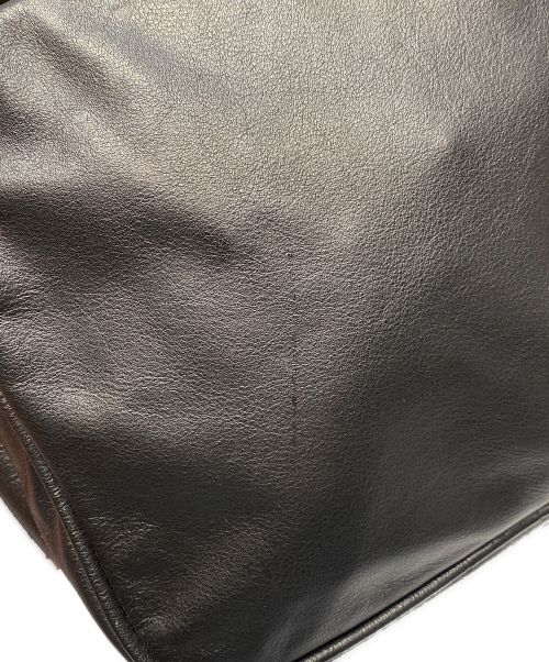 Maison Margiela（メゾンマルジェラ）Maison Margiela (メゾンマルジェラ) レザーショルダーバッグ ブラック サイズ:-の古着・服飾アイテム