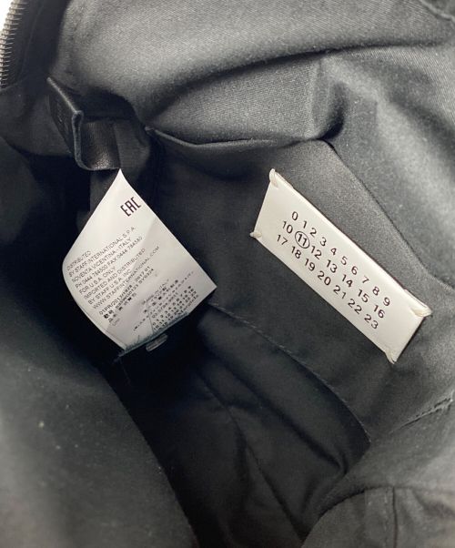 Maison Margiela（メゾンマルジェラ）Maison Margiela (メゾンマルジェラ) レザーショルダーバッグ ブラック サイズ:-の古着・服飾アイテム